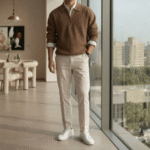 Slim Fit Trousers Set - Image 3